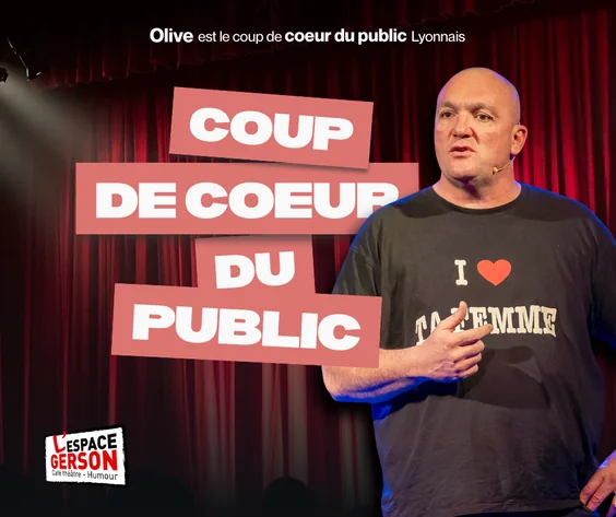 Olive élu coup de cœur du public à l'Espace Gerson, Lyon
